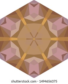 Geometric design, Mosaic of a vector kaleidoscope, abstract Mosaic Background, colorful Futuristic Background, geometric Triangular Pattern. Mosaic texture. Stained glass effect. EPS 10 Vector