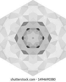 Geometric design, Mosaic of a vector kaleidoscope, abstract Mosaic Background, colorful Futuristic Background, geometric Triangular Pattern. Mosaic texture. Stained glass effect. EPS 10 Vector