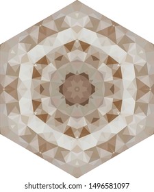 Geometric design, Mosaic of a vector kaleidoscope, abstract Mosaic Background, colorful Futuristic Background, geometric Triangular Pattern. Mosaic texture. Stained glass effect. EPS 10 Vector