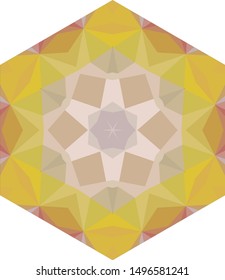 Geometric design, Mosaic of a vector kaleidoscope, abstract Mosaic Background, colorful Futuristic Background, geometric Triangular Pattern. Mosaic texture. Stained glass effect. EPS 10 Vector