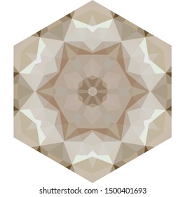 Geometric design, Mosaic of a vector kaleidoscope, abstract Mosaic Background, colorful Futuristic Background, geometric Triangular Pattern. Mosaic texture. Stained glass effect. EPS 10 Vector
