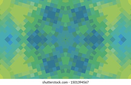 Geometric design, Mosaic of a vector kaleidoscope, abstract Mosaic Background, colorful Futuristic Background, geometric Triangular Pattern. Mosaic texture. Stained glass effect. EPS 10 Vector