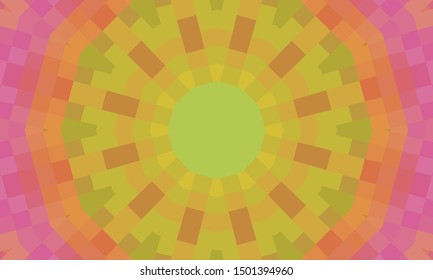 Geometric design, Mosaic of a vector kaleidoscope, abstract Mosaic Background, colorful Futuristic Background, geometric Triangular Pattern. Mosaic texture. Stained glass effect. EPS 10 Vector