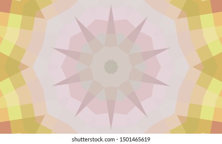 Geometric design, Mosaic of a vector kaleidoscope, abstract Mosaic Background, colorful Futuristic Background, geometric Triangular Pattern. Mosaic texture. Stained glass effect. EPS 10 Vector