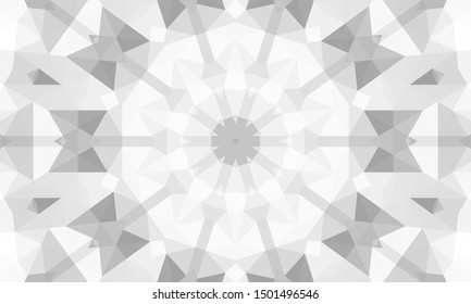 Geometric design, Mosaic of a vector kaleidoscope, abstract Mosaic Background, colorful Futuristic Background, geometric Triangular Pattern. Mosaic texture. Stained glass effect. EPS 10 Vector