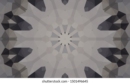 Geometric design, Mosaic of a vector kaleidoscope, abstract Mosaic Background, colorful Futuristic Background, geometric Triangular Pattern. Mosaic texture. Stained glass effect. EPS 10 Vector