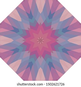 Geometric design, Mosaic of a vector kaleidoscope, abstract Mosaic Background, colorful Futuristic Background, geometric Triangular Pattern. Mosaic texture. Stained glass effect. EPS 10 Vector