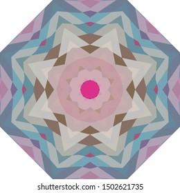 Geometric design, Mosaic of a vector kaleidoscope, abstract Mosaic Background, colorful Futuristic Background, geometric Triangular Pattern. Mosaic texture. Stained glass effect. EPS 10 Vector