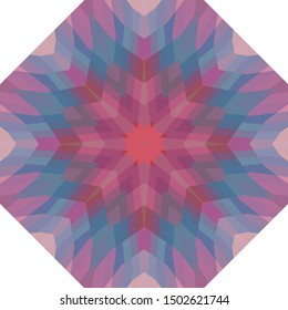 Geometric design, Mosaic of a vector kaleidoscope, abstract Mosaic Background, colorful Futuristic Background, geometric Triangular Pattern. Mosaic texture. Stained glass effect. EPS 10 Vector