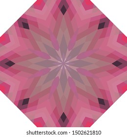 Geometric design, Mosaic of a vector kaleidoscope, abstract Mosaic Background, colorful Futuristic Background, geometric Triangular Pattern. Mosaic texture. Stained glass effect. EPS 10 Vector
