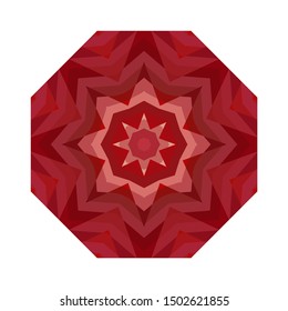 Geometric design, Mosaic of a vector kaleidoscope, abstract Mosaic Background, colorful Futuristic Background, geometric Triangular Pattern. Mosaic texture. Stained glass effect. EPS 10 Vector