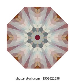 Geometric design, Mosaic of a vector kaleidoscope, abstract Mosaic Background, colorful Futuristic Background, geometric Triangular Pattern. Mosaic texture. Stained glass effect. EPS 10 Vector