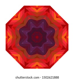 Geometric design, Mosaic of a vector kaleidoscope, abstract Mosaic Background, colorful Futuristic Background, geometric Triangular Pattern. Mosaic texture. Stained glass effect. EPS 10 Vector