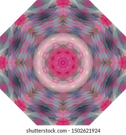 Geometric design, Mosaic of a vector kaleidoscope, abstract Mosaic Background, colorful Futuristic Background, geometric Triangular Pattern. Mosaic texture. Stained glass effect. EPS 10 Vector