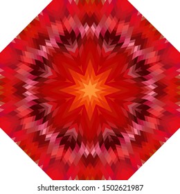 Geometric design, Mosaic of a vector kaleidoscope, abstract Mosaic Background, colorful Futuristic Background, geometric Triangular Pattern. Mosaic texture. Stained glass effect. EPS 10 Vector