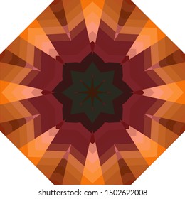 Geometric design, Mosaic of a vector kaleidoscope, abstract Mosaic Background, colorful Futuristic Background, geometric Triangular Pattern. Mosaic texture. Stained glass effect. EPS 10 Vector
