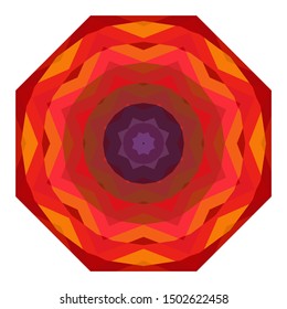 Geometric design, Mosaic of a vector kaleidoscope, abstract Mosaic Background, colorful Futuristic Background, geometric Triangular Pattern. Mosaic texture. Stained glass effect. EPS 10 Vector