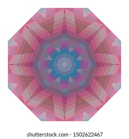 Geometric design, Mosaic of a vector kaleidoscope, abstract Mosaic Background, colorful Futuristic Background, geometric Triangular Pattern. Mosaic texture. Stained glass effect. EPS 10 Vector