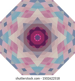 Geometric design, Mosaic of a vector kaleidoscope, abstract Mosaic Background, colorful Futuristic Background, geometric Triangular Pattern. Mosaic texture. Stained glass effect. EPS 10 Vector