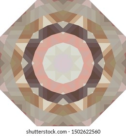 Geometric design, Mosaic of a vector kaleidoscope, abstract Mosaic Background, colorful Futuristic Background, geometric Triangular Pattern. Mosaic texture. Stained glass effect. EPS 10 Vector