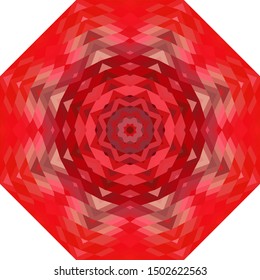 Geometric design, Mosaic of a vector kaleidoscope, abstract Mosaic Background, colorful Futuristic Background, geometric Triangular Pattern. Mosaic texture. Stained glass effect. EPS 10 Vector