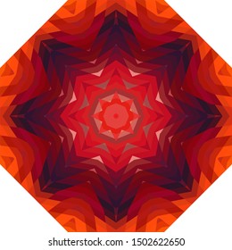 Geometric design, Mosaic of a vector kaleidoscope, abstract Mosaic Background, colorful Futuristic Background, geometric Triangular Pattern. Mosaic texture. Stained glass effect. EPS 10 Vector