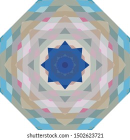 Geometric design, Mosaic of a vector kaleidoscope, abstract Mosaic Background, colorful Futuristic Background, geometric Triangular Pattern. Mosaic texture. Stained glass effect. EPS 10 Vector