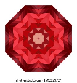 Geometric design, Mosaic of a vector kaleidoscope, abstract Mosaic Background, colorful Futuristic Background, geometric Triangular Pattern. Mosaic texture. Stained glass effect. EPS 10 Vector