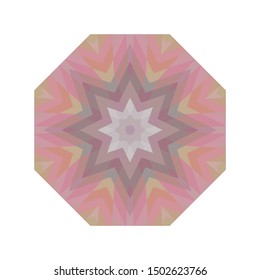 Geometric design, Mosaic of a vector kaleidoscope, abstract Mosaic Background, colorful Futuristic Background, geometric Triangular Pattern. Mosaic texture. Stained glass effect. EPS 10 Vector