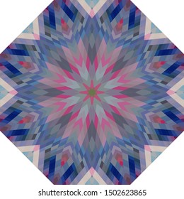 Geometric design, Mosaic of a vector kaleidoscope, abstract Mosaic Background, colorful Futuristic Background, geometric Triangular Pattern. Mosaic texture. Stained glass effect. EPS 10 Vector