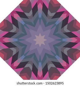 Geometric design, Mosaic of a vector kaleidoscope, abstract Mosaic Background, colorful Futuristic Background, geometric Triangular Pattern. Mosaic texture. Stained glass effect. EPS 10 Vector
