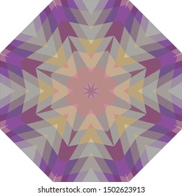 Geometric design, Mosaic of a vector kaleidoscope, abstract Mosaic Background, colorful Futuristic Background, geometric Triangular Pattern. Mosaic texture. Stained glass effect. EPS 10 Vector