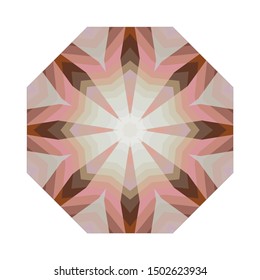 Geometric design, Mosaic of a vector kaleidoscope, abstract Mosaic Background, colorful Futuristic Background, geometric Triangular Pattern. Mosaic texture. Stained glass effect. EPS 10 Vector
