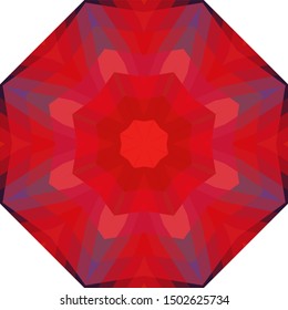 Geometric design, Mosaic of a vector kaleidoscope, abstract Mosaic Background, colorful Futuristic Background, geometric Triangular Pattern. Mosaic texture. Stained glass effect. EPS 10 Vector