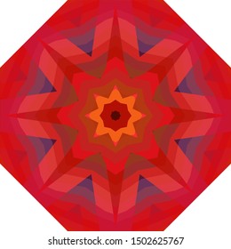 Geometric design, Mosaic of a vector kaleidoscope, abstract Mosaic Background, colorful Futuristic Background, geometric Triangular Pattern. Mosaic texture. Stained glass effect. EPS 10 Vector