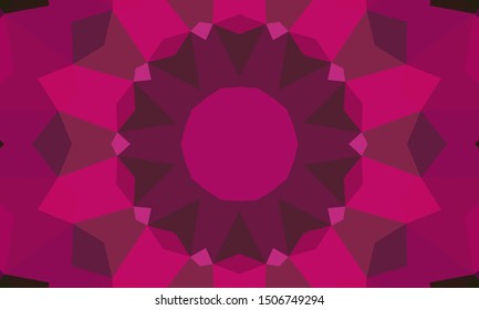 Geometric design, Mosaic of a vector kaleidoscope, abstract Mosaic Background, colorful Futuristic Background, geometric Triangular Pattern. Mosaic texture. Stained glass effect. EPS 10 Vector