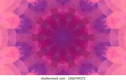 Geometric design, Mosaic of a vector kaleidoscope, abstract Mosaic Background, colorful Futuristic Background, geometric Triangular Pattern. Mosaic texture. Stained glass effect. EPS 10 Vector