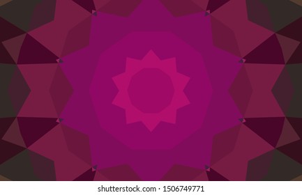Geometric design, Mosaic of a vector kaleidoscope, abstract Mosaic Background, colorful Futuristic Background, geometric Triangular Pattern. Mosaic texture. Stained glass effect. EPS 10 Vector