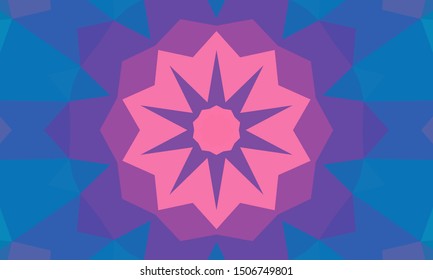 Geometric design, Mosaic of a vector kaleidoscope, abstract Mosaic Background, colorful Futuristic Background, geometric Triangular Pattern. Mosaic texture. Stained glass effect. EPS 10 Vector