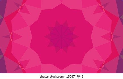 Geometric design, Mosaic of a vector kaleidoscope, abstract Mosaic Background, colorful Futuristic Background, geometric Triangular Pattern. Mosaic texture. Stained glass effect. EPS 10 Vector
