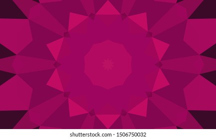 Geometric design, Mosaic of a vector kaleidoscope, abstract Mosaic Background, colorful Futuristic Background, geometric Triangular Pattern. Mosaic texture. Stained glass effect. EPS 10 Vector