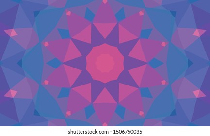 Geometric design, Mosaic of a vector kaleidoscope, abstract Mosaic Background, colorful Futuristic Background, geometric Triangular Pattern. Mosaic texture. Stained glass effect. EPS 10 Vector