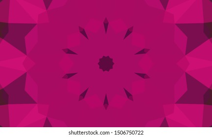 Geometric design, Mosaic of a vector kaleidoscope, abstract Mosaic Background, colorful Futuristic Background, geometric Triangular Pattern. Mosaic texture. Stained glass effect. EPS 10 Vector