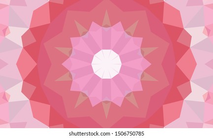 Geometric design, Mosaic of a vector kaleidoscope, abstract Mosaic Background, colorful Futuristic Background, geometric Triangular Pattern. Mosaic texture. Stained glass effect. EPS 10 Vector