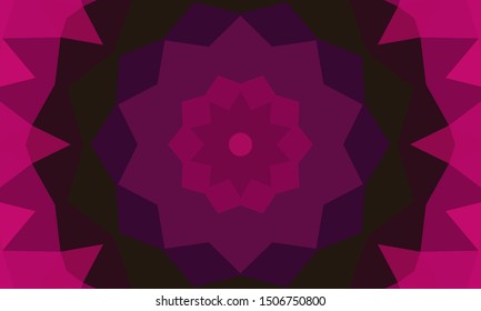 Geometric design, Mosaic of a vector kaleidoscope, abstract Mosaic Background, colorful Futuristic Background, geometric Triangular Pattern. Mosaic texture. Stained glass effect. EPS 10 Vector