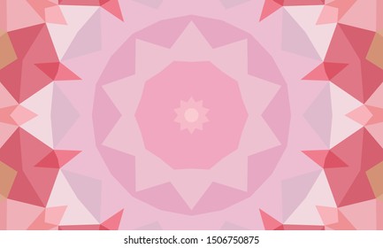 Geometric design, Mosaic of a vector kaleidoscope, abstract Mosaic Background, colorful Futuristic Background, geometric Triangular Pattern. Mosaic texture. Stained glass effect. EPS 10 Vector