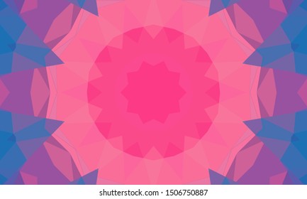 Geometric design, Mosaic of a vector kaleidoscope, abstract Mosaic Background, colorful Futuristic Background, geometric Triangular Pattern. Mosaic texture. Stained glass effect. EPS 10 Vector