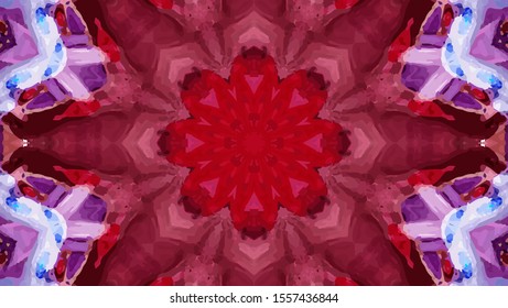 Geometric design, Mosaic of a vector kaleidoscope, abstract Mosaic Background, colorful Futuristic Background, geometric Triangular Pattern. Mosaic texture. Stained glass effect. EPS 10 Vector