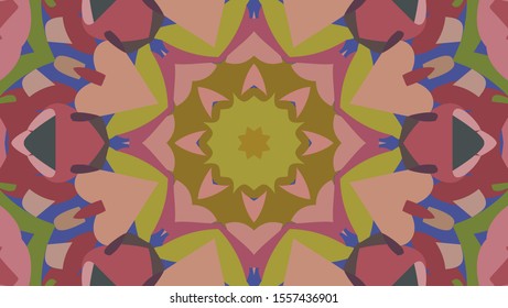 Geometric design, Mosaic of a vector kaleidoscope, abstract Mosaic Background, colorful Futuristic Background, geometric Triangular Pattern. Mosaic texture. Stained glass effect. EPS 10 Vector