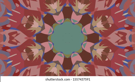 Geometric design, Mosaic of a vector kaleidoscope, abstract Mosaic Background, colorful Futuristic Background, geometric Triangular Pattern. Mosaic texture. Stained glass effect. EPS 10 Vector